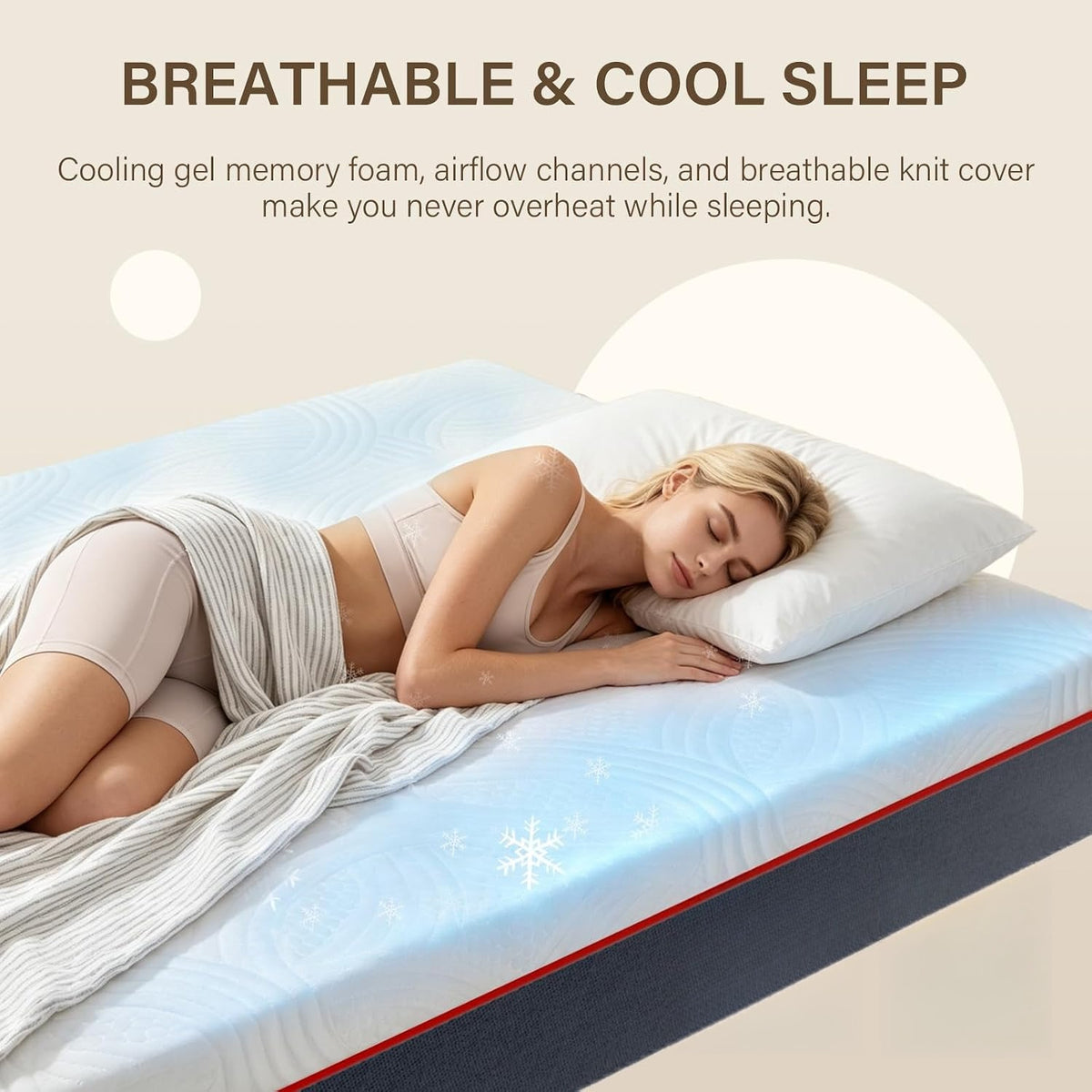Zoned Pocket‑Coil Memory‑Foam Queen Mattress