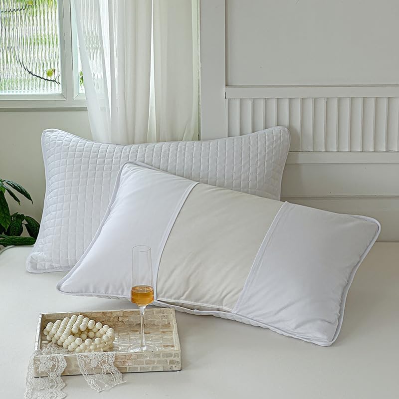 Soft Quilted Pillow Protectors 2‑Pack Covers
