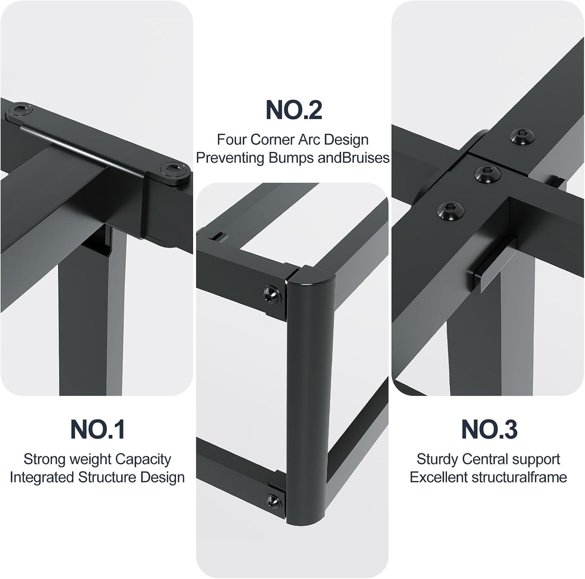 Metal‑Frame Queen Box Spring Bed Foundation