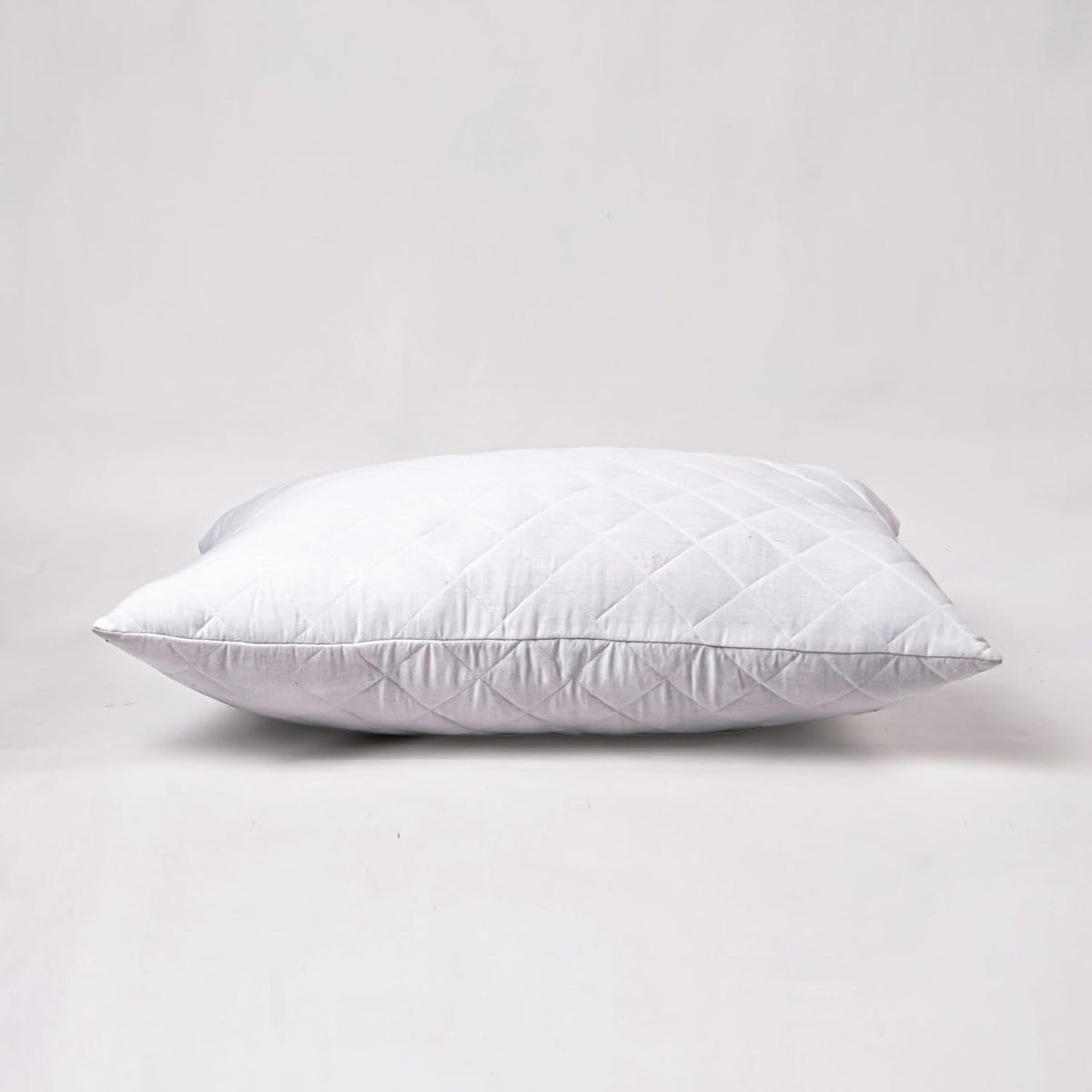 Zippered Cotton Quilted Pillow Protector Cover