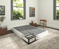 Heavy‑Duty Metal Queen Box Spring Bed Base