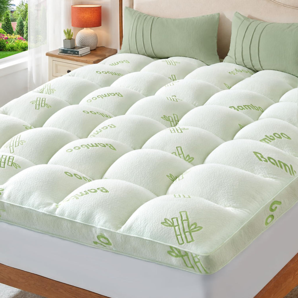 Bamboo Viscose King Mattress Topper Pad
