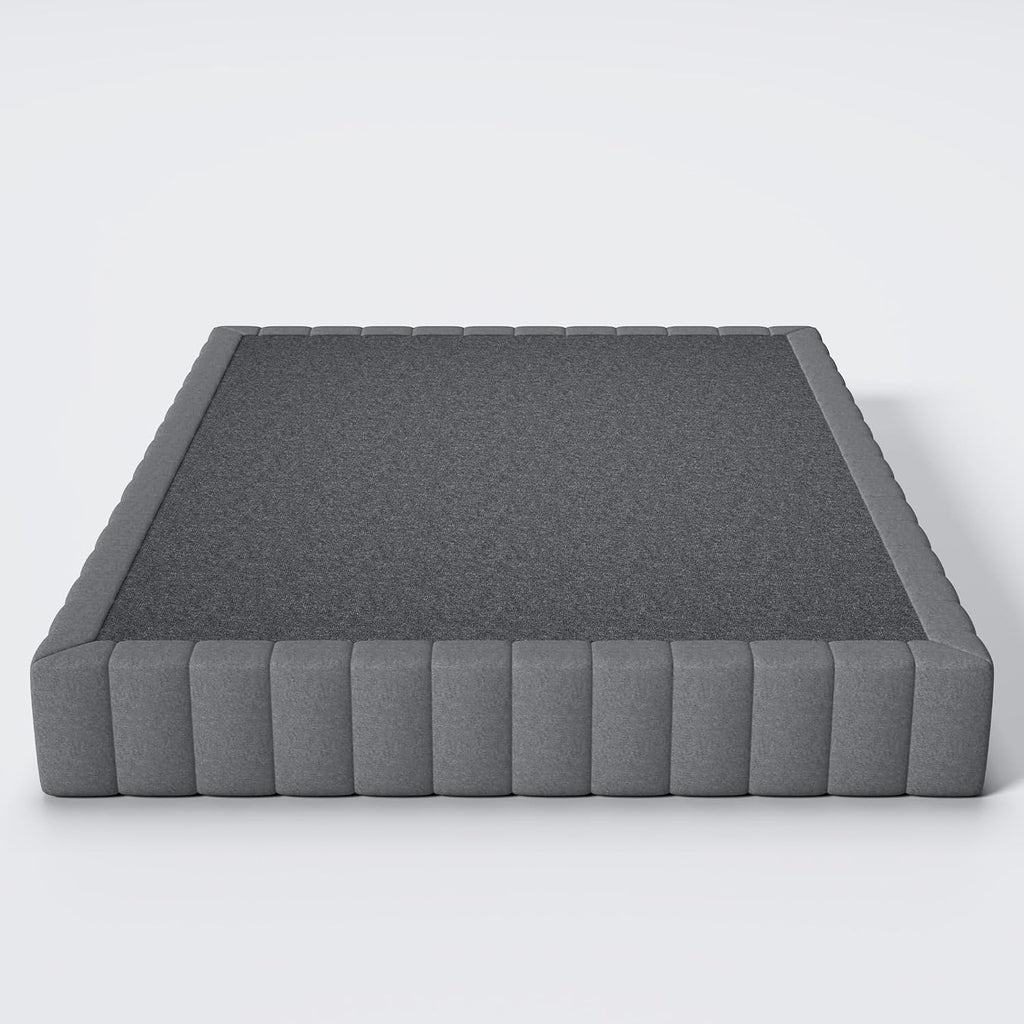 Heavy‑Duty Queen Metal Box Spring Bed Base