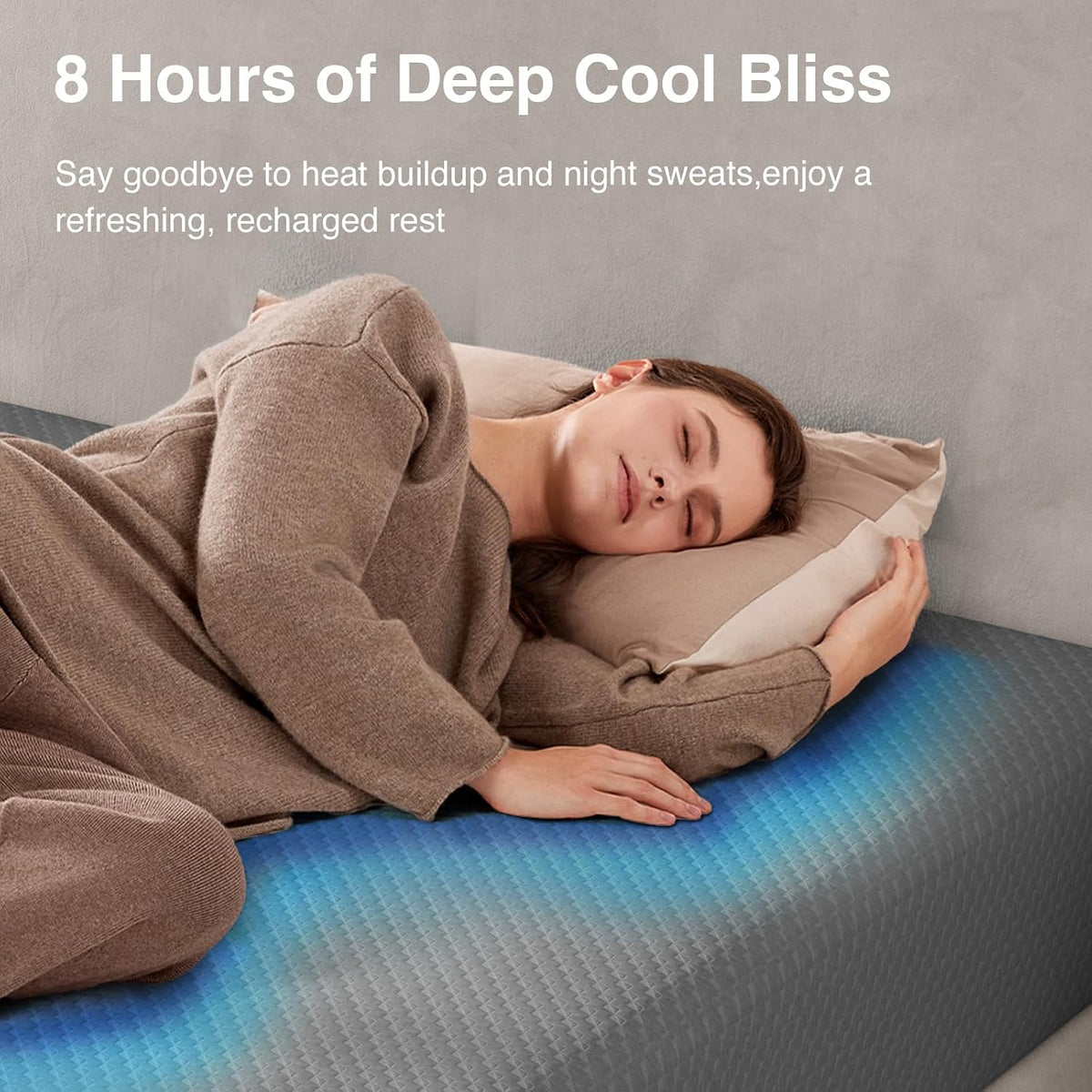 Gel Memory‑Foam Queen Mattress