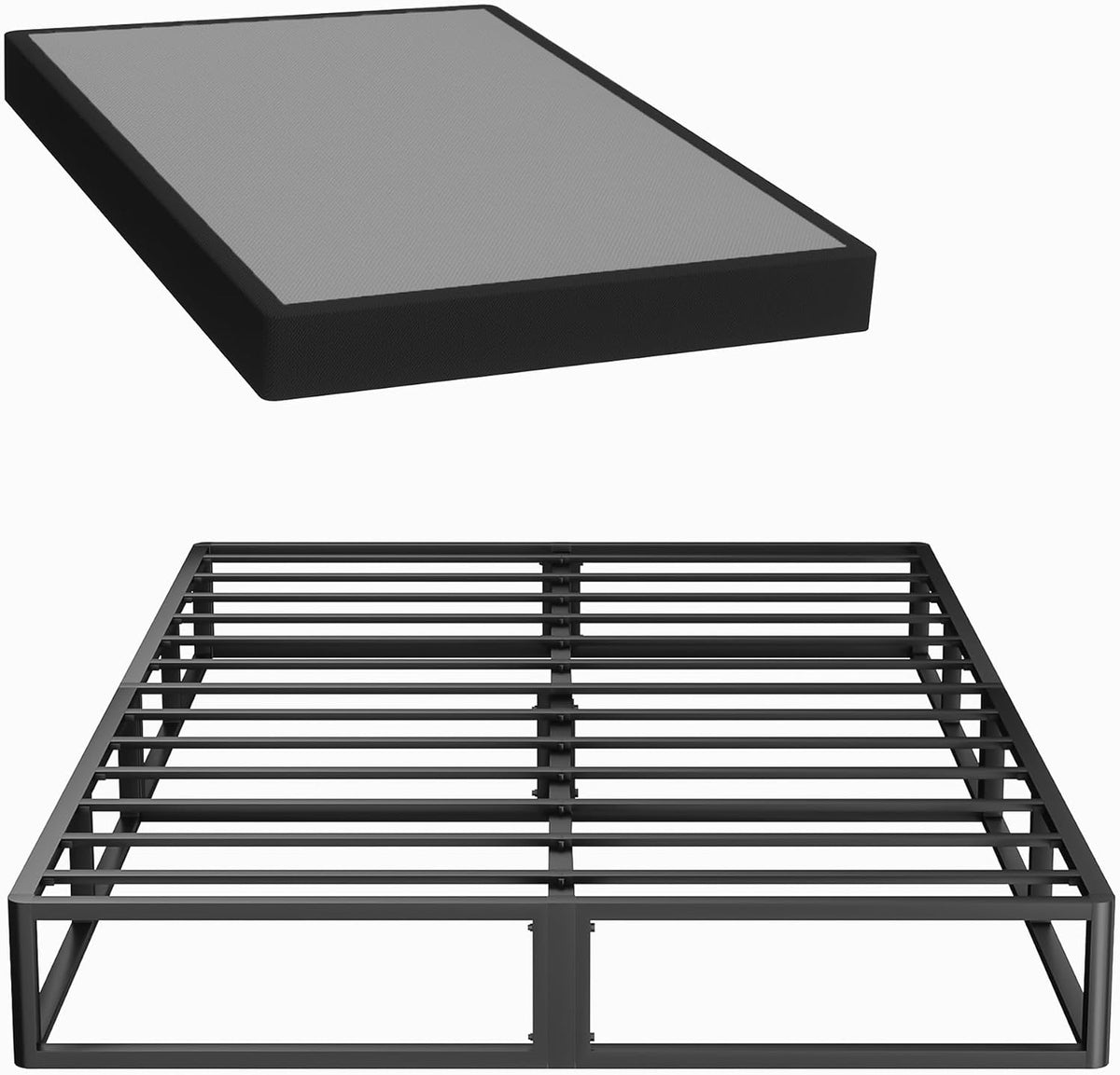 Low‑Profile King Box Spring Bed Base