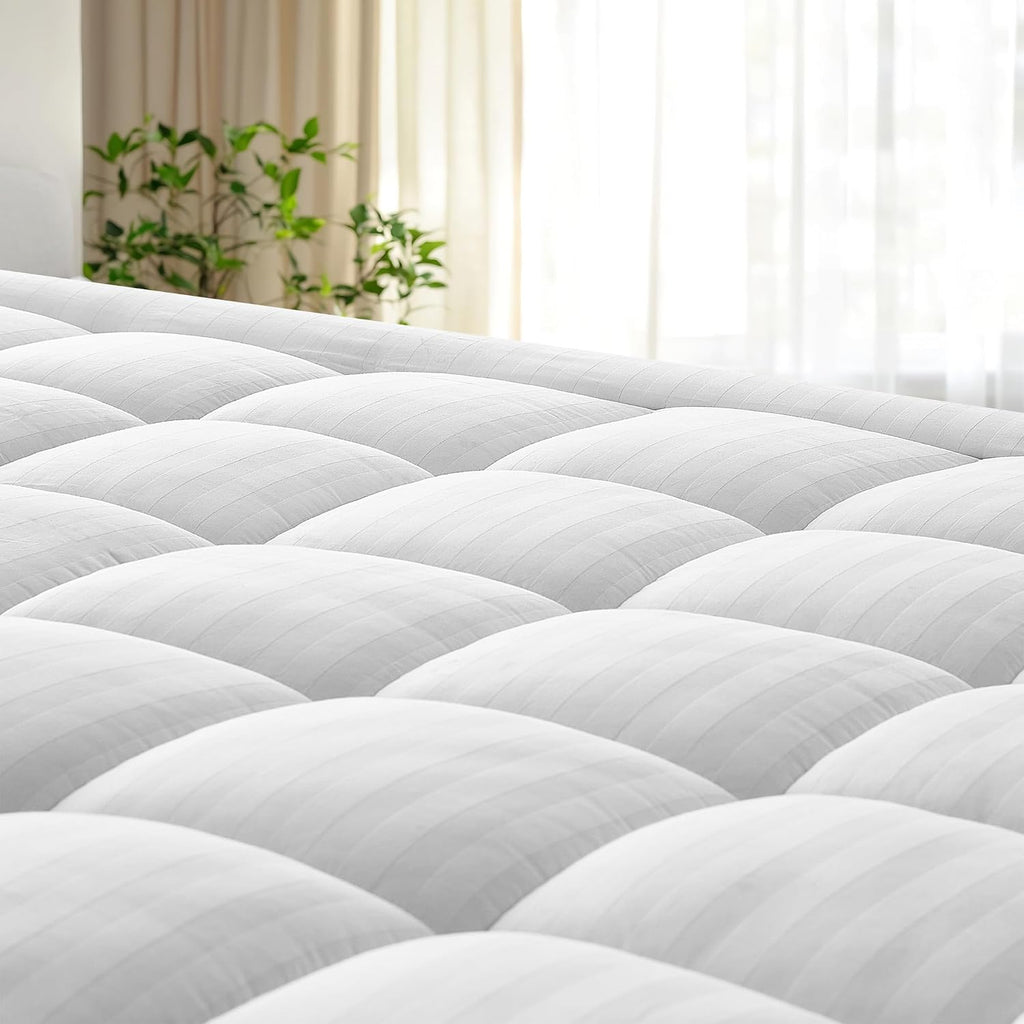 Breathable Cotton King Mattress Topper Pad