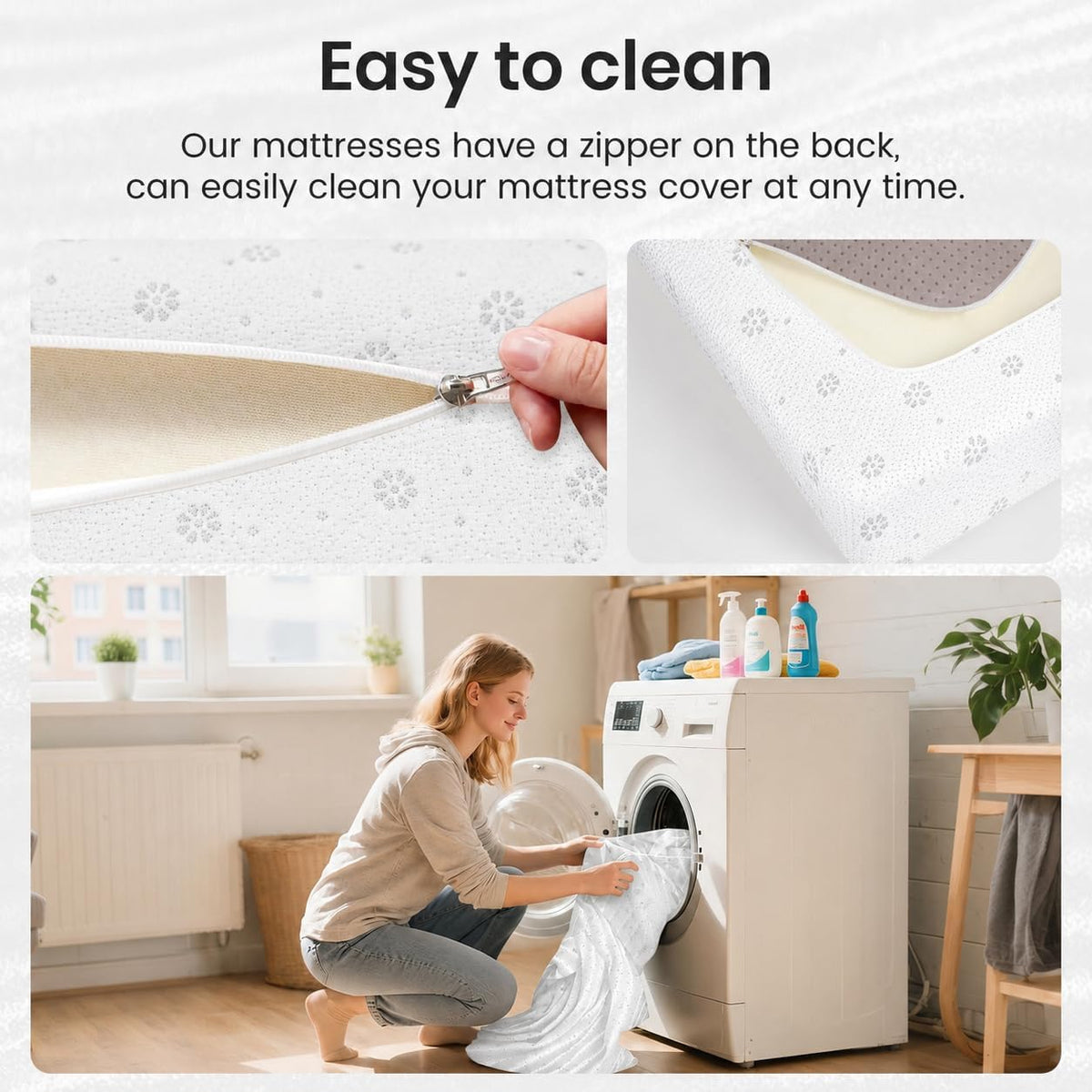 Cooling Gel Memory Foam Queen Mattress
