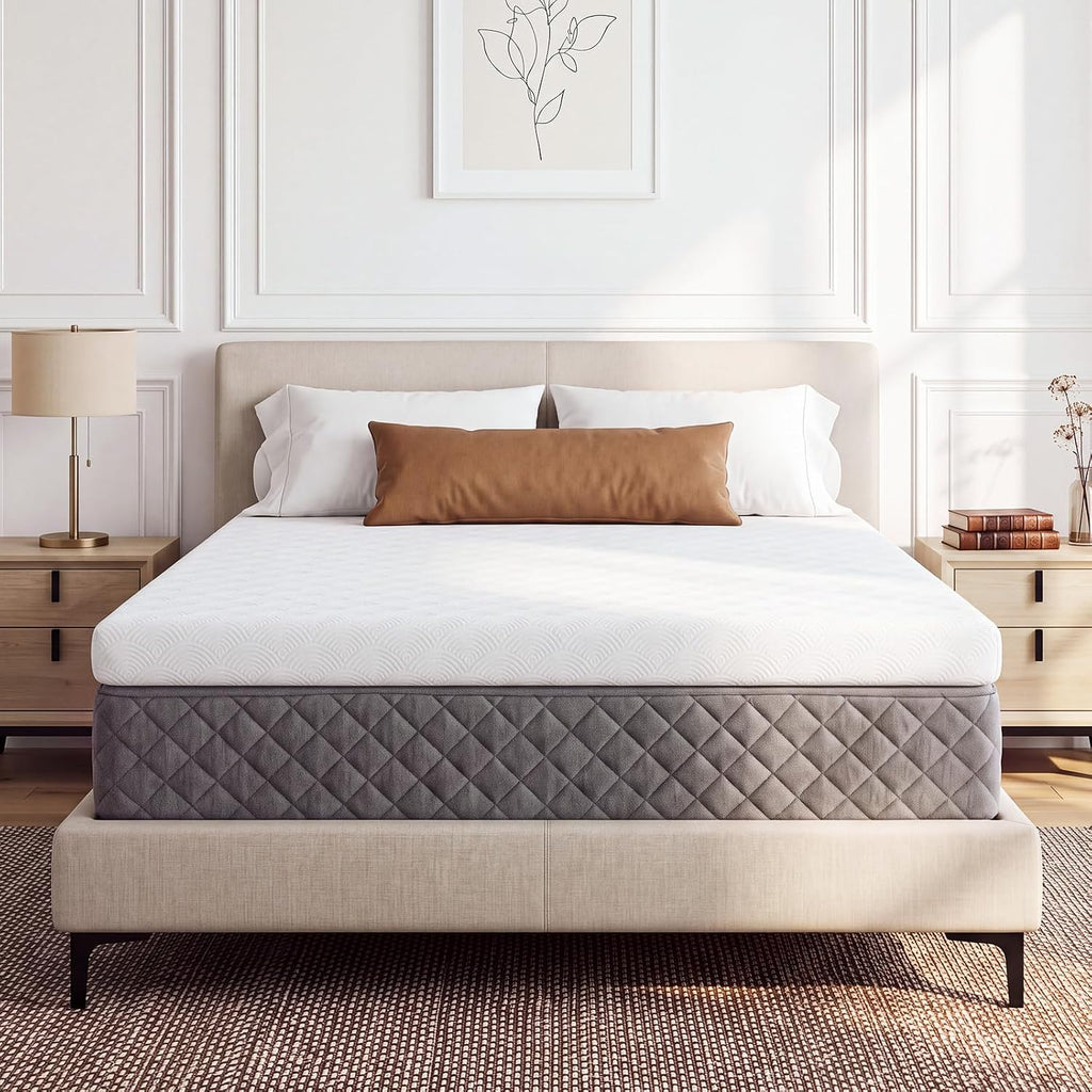 Cooling Gel‑Memory‑Foam Queen Mattress