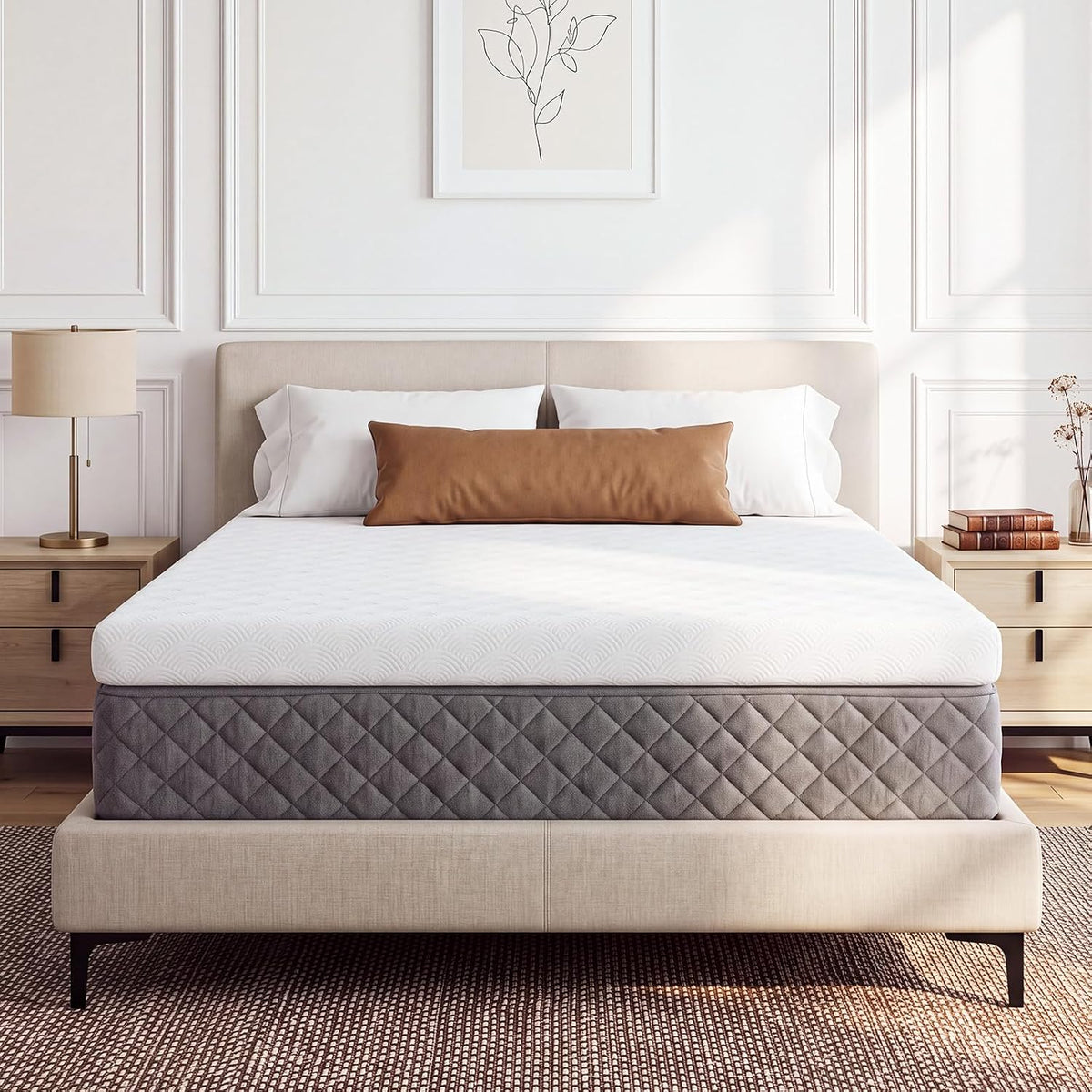 Cooling Gel‑Memory‑Foam Queen Mattress
