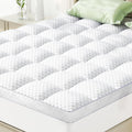 Pillow‑Top King Mattress Topper Pad Cover