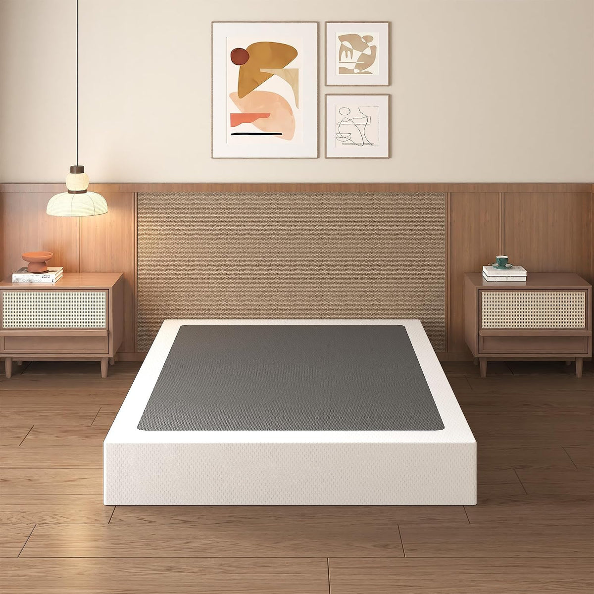 Heavy‑Duty Full‑Size Box Spring Bed Base