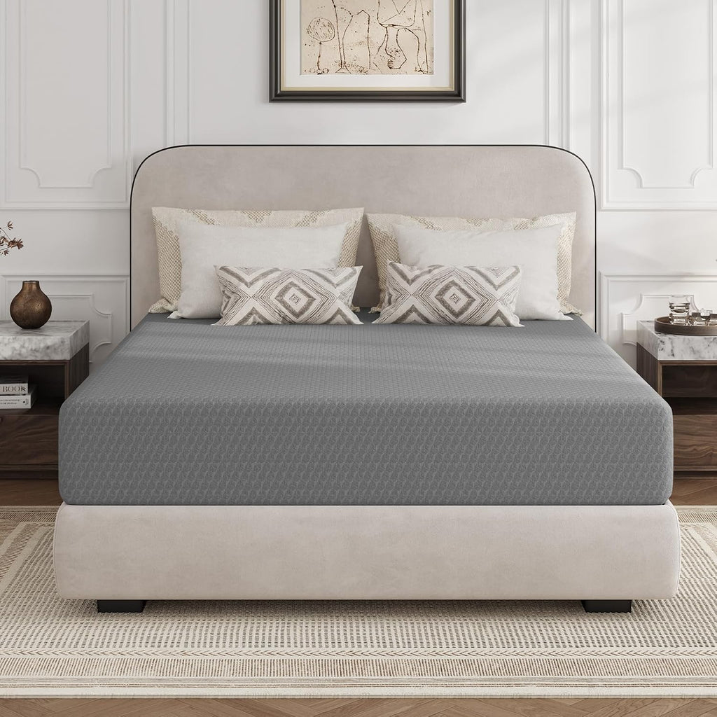 Gel Memory‑Foam Queen Mattress