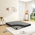 Low‑Profile Queen Box Spring Bed Base