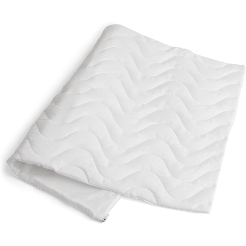 Zippered Quilted Pillow Protector Cover