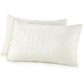 Organic Cotton Quilted Pillow Protector Cover